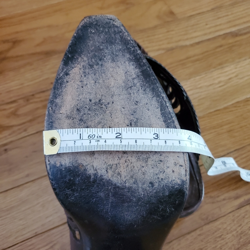 🎉❤️HP!!❤️🎉Handmade Tres Outlaws Leather Mules - Picture 8 of 12